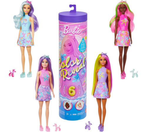 barbie jfv58 Кукла-сюрприз "color reveal" Воздушные шарики-питомцы