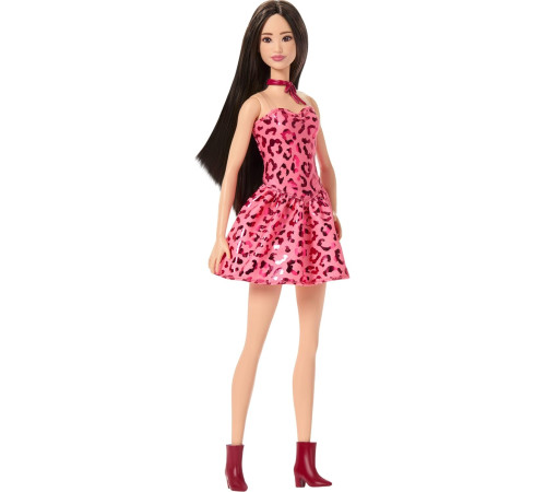 Jucării pentru Copii - Magazin Online de Jucării ieftine in Chisinau Baby-Boom in Moldova barbie jjn59 păpușa barbie "fashionistas #246" &icirc;ntr-o rochie cu imprimeu leopard