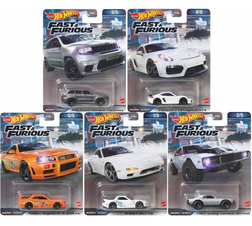  hot wheels hnw46 masina de baza "fast&furious"