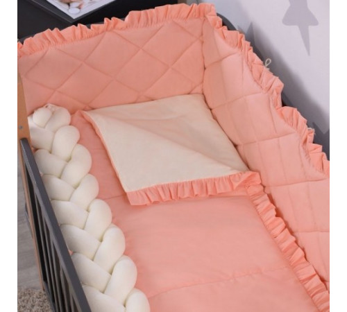veres 219.10 lenjerie de pat "macaroon peach" (6 buc.)