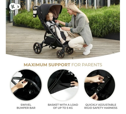 kinderkraft carucior mitzy verde