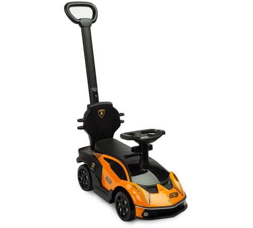 toyz-2587 Машина с ручкой "lamborghini essenza" оранжевый