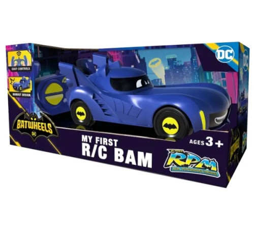 bladez bw85875 Машинка на радиоуправлении my first  bam "batwheels"