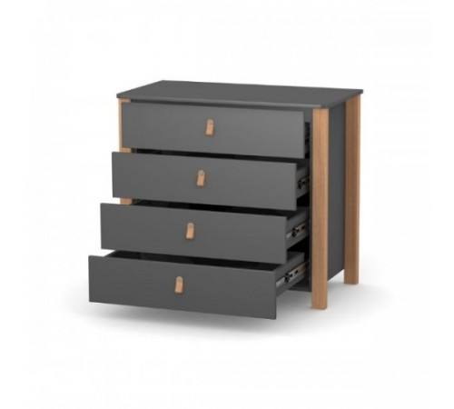 set mobilier pentru copii veres monaco pătuț + comodă + dulap)