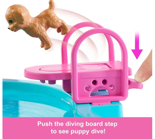 Barbie JFP01 Игровой набор "Бассейн мечты" barbie jfp01 Игровой набор "Бассейн мечты"