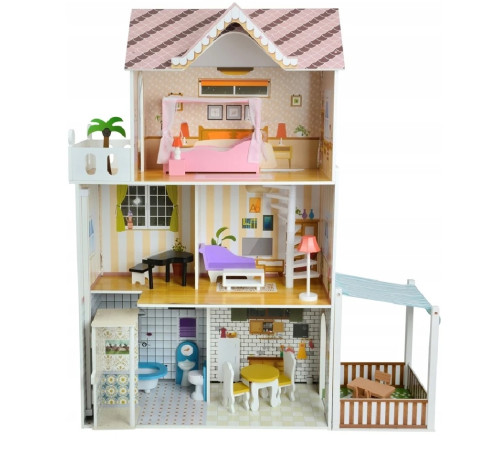 Jucării pentru Copii - Magazin Online de Jucării ieftine in Chisinau Baby-Boom in Moldova 63369 casuta din lemn pentru papusi (120 cm.)