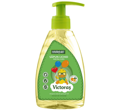 cosmeplant Жидкое мыло "victoras" с ароматом абрикоса (300 мл)