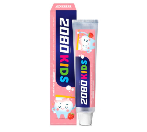 Dental Clinic Зубная паста "2080 Kids" Клубника (80 гр)  dental clinic Зубная паста "2080 kids" Клубника (80 гр)