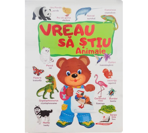 cartea "vreau să știu. animale" (ro)