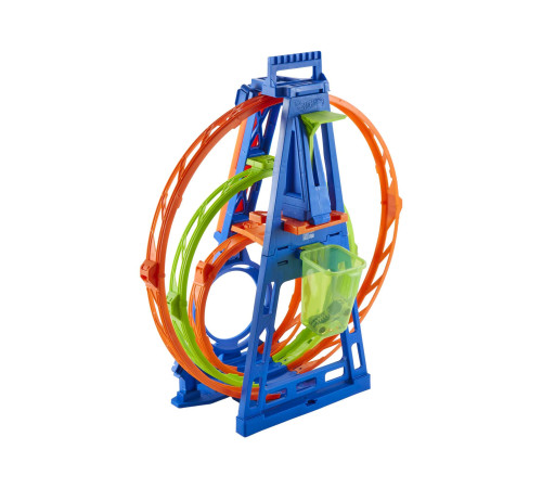 hot wheels hmx37 triple loop track