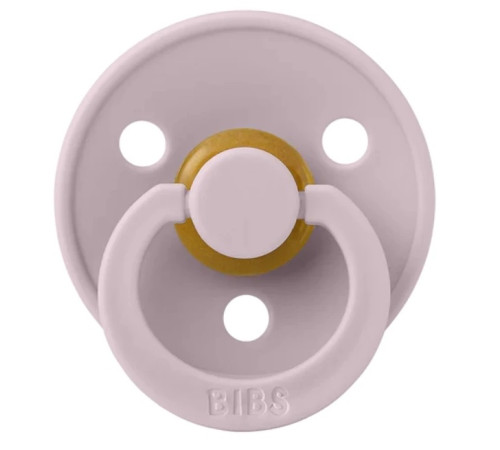  bibs suzeta rotunda din latex color s dusty lilac (0-6 luni)
