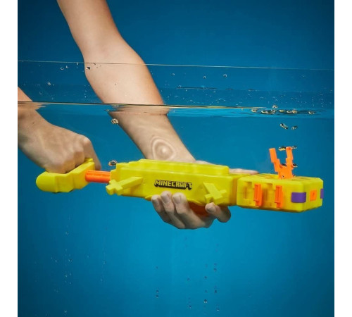 nerf f7601 Водный Бластер "minecraft axolotl super soaker"