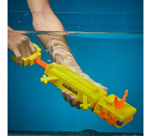 nerf f7601 Водный Бластер "minecraft axolotl super soaker"