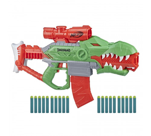 nerf f0807 Бластер "dino rex rampage"