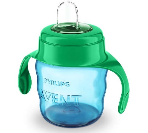 avent scf551/05 cana cu sistem anti-varsare 200 ml. (6 m.+)  1 buc,