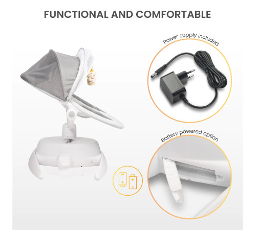 caretero 8002 balansoar electronic "opti" (p&acirc;nă la 9 kg.) bej