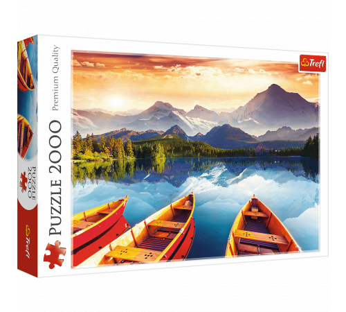 Trefl 27096 Puzzle "Lacul de cristal" (2000 el.)   trefl 27096 puzzle "lacul de cristal" (2000 el.)