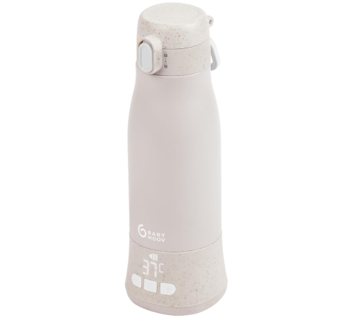 babymoov a002103 &Icirc;ncălzitor de biberoane portabil și re&icirc;ncărcabil " moov & feed" (340 ml.) bej