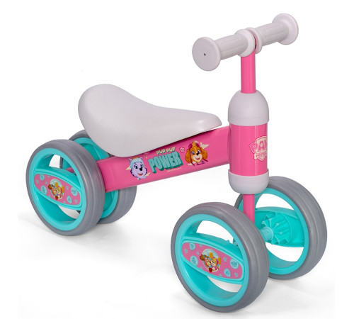  seven 34079 bicicletă de echilibru cu 4 roți "paw patrol girl"