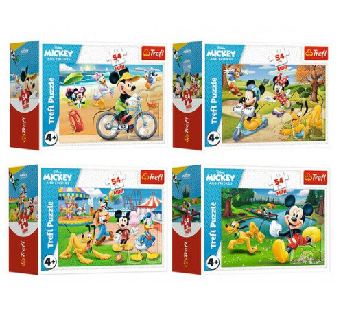  trefl 54190 puzzle "o zi cu prietenii" (54 el.) în sort.