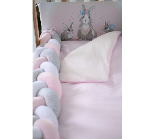 veres 217.12 Постельное бельё "summer bunny pink" (6 ед.)