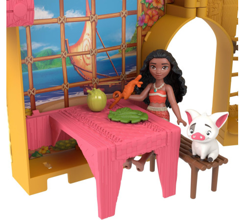 disney princess jdp58 Игровой набор "Компактный домик Моаны"