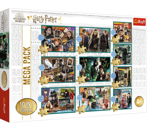 Trefl 90392 Puzzle 10 in 1 "Harry Potter" (3х48/3х35/4х20 el.)  trefl 90392 puzzle 10 in 1 "harry potter" (3х48/3х35/4х20 el.)