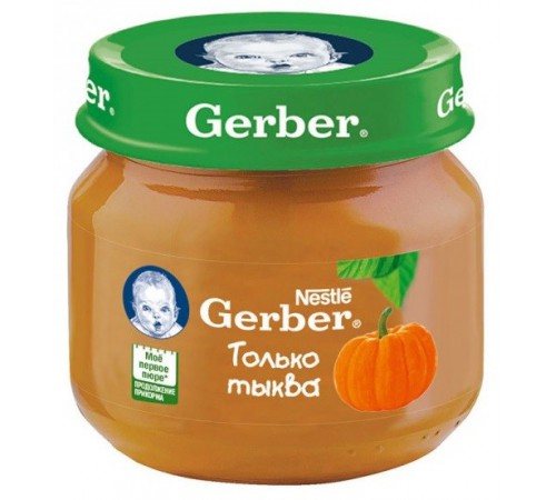 gerber Пюре из тыквы (5 м.+) 80 гр.