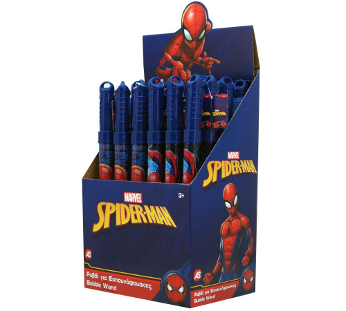  as kids 5200-01325 bule de săpun "spider-man" in sort.