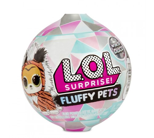 L.O.L. 643484 (559719) Игровой набор с питомцем "Surprise Fluffy Pets" серии Winter Disco в асс. l.o.l. 643484 (559719) Игровой набор с питомцем "surprise fluffy pets" серии winter disco в асс.