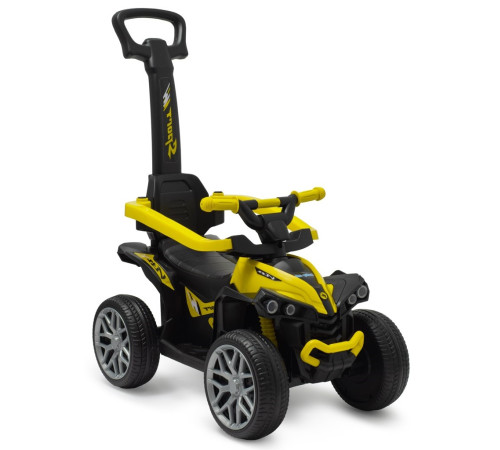  baby mix 56316 mașină cu mâner "mega prime eva" galben