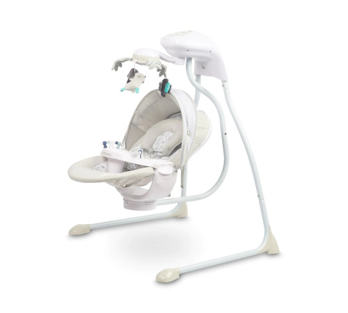 caretero-8093 balansoar electric "raffi premiumi" (< 12 kg) gri deschis