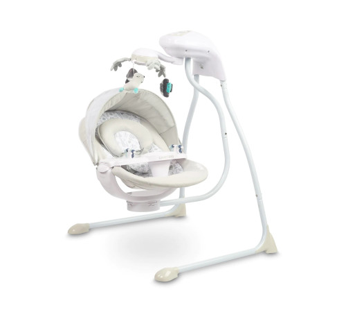 caretero-8093 balansoar electric "raffi premiumi" (< 12 kg) gri deschis