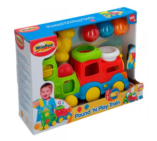Winfun 44725 Музыкальная игрушка-каталка "Паровозик" Детский магазин в Кишиневе в Молдове winfun 44725 Музыкальная игрушка-каталка "Паровозик"
