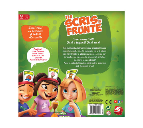 as kids 1040-22000 joc de societate "Ți-e scris &icirc;n frunte" (ro)