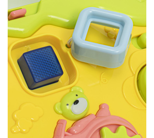 baby mix 53215 premergător muzical (roz)