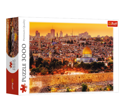  trefl 33032 puzzle "acoperișurile ierusalimului" (3000 el.)