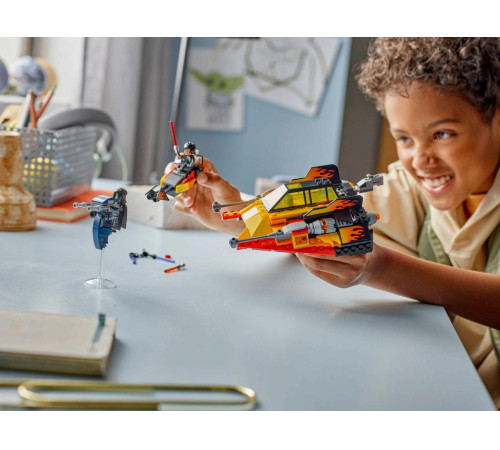 lego star wars 75414 Конструктор "Огненный снежный спидер" (349 дет.)