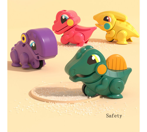 hola toys he797001 Игрушка "Карманный динозаврик" (в асс.)