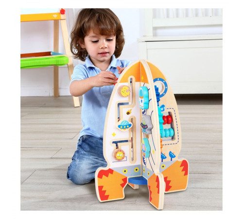 tooky toy tk333 jucărie din lemn "rachetă"