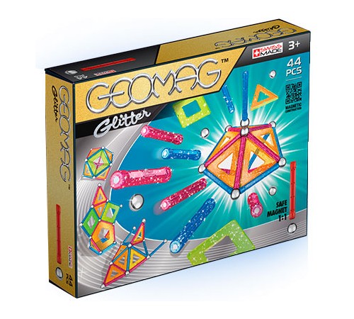 Geomag 532G Магнитный конструктор "Panels glitter" (44 дет.) Детский магазин в Кишиневе в Молдове geomag 532g Магнитный конструктор "panels glitter" (44 дет.)
