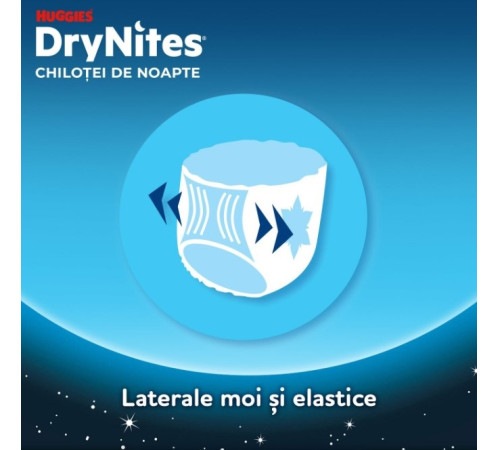 chiloți absorbanți huggies huggies drynites boy (49-60 kg.)&nbsp;9 buc.