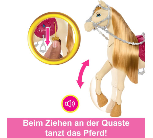 barbie hxj42 Интерактивная лошадка с аксессуарами