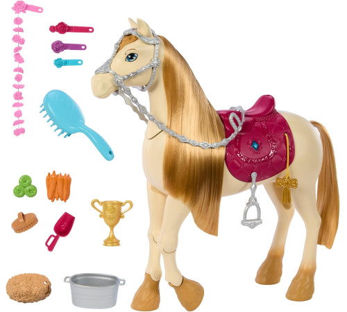 barbie hxj42 Интерактивная лошадка с аксессуарами