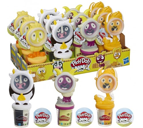 play-doh e6722 set de joc "animale domestice" in sort.