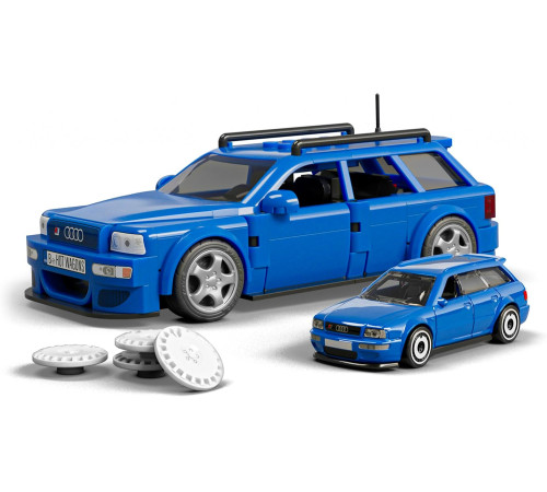 hot wheels jgr28 Конструктор "brick shop speed audi avant rs2" (253 дет.)