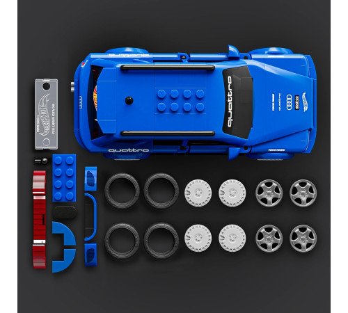 hot wheels jgr28 Конструктор "brick shop speed audi avant rs2" (253 дет.)