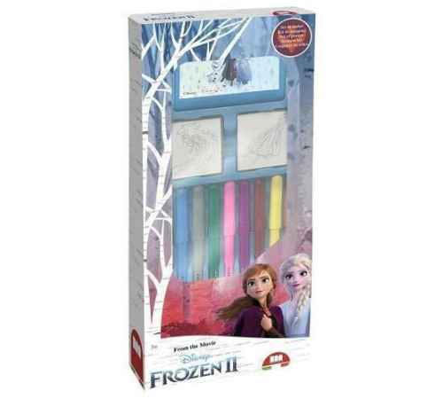 Multiprint 21981 Set de 9 carioci cu 2 ștampile "Frozen 2"  multiprint 21981 set de 9 carioci cu 2 ștampile "frozen 2"