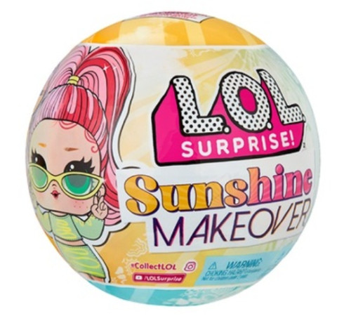 l.o.l. 589396 papusa surprise! seria sunshine makeover "transformarea solară" (in sort)