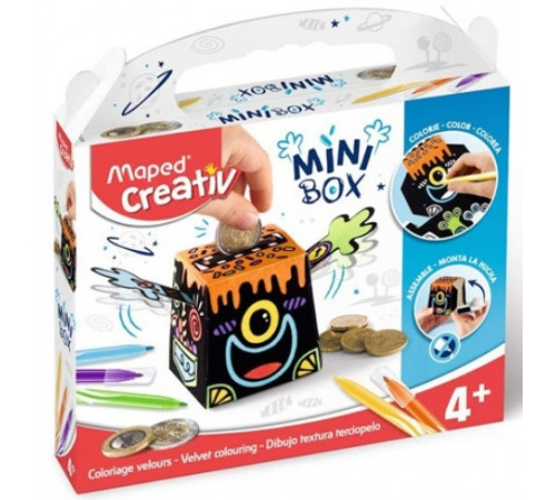  maped 907013 set de creativitate creativ mini " pușculiță"